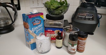 How to make a Peanut Spinach Smoothie