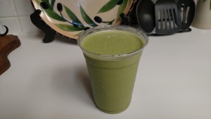 Peanut Spinach Smoothie